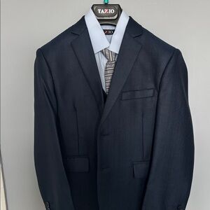Elegant Navy Kids Suit Jacket